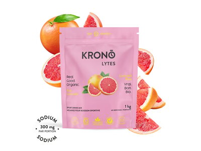 Kronobar Boisson d'électrolytes Krono Lytes Limonade Rose 1kg
