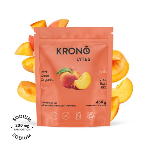 Kronobar Krono Lytes Peach Sport Drink Mix 450g