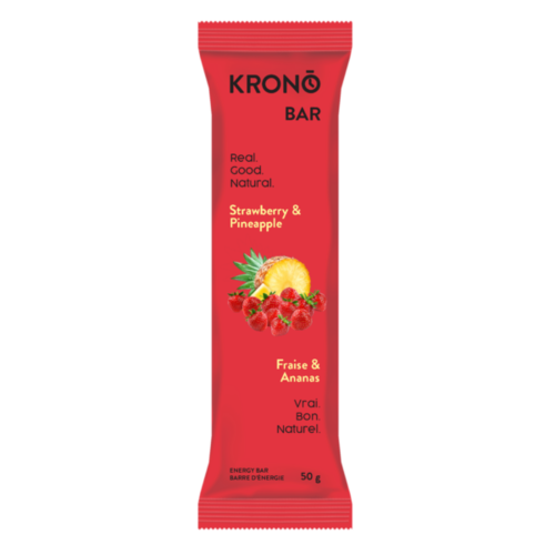 Kronobar Krono Strawberry & Pineapple Energy Bar 50g