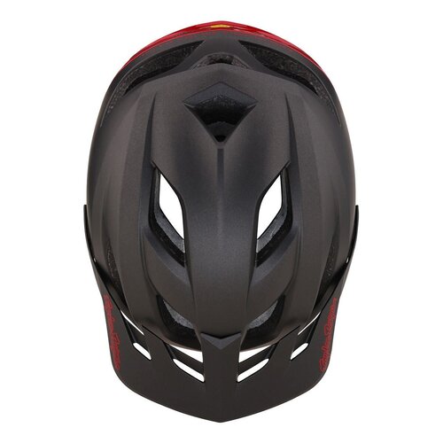 Troy Lee Designs Troy Lee Flowline SE Radian MIPS MTB Helmet (Charcoal/Red)