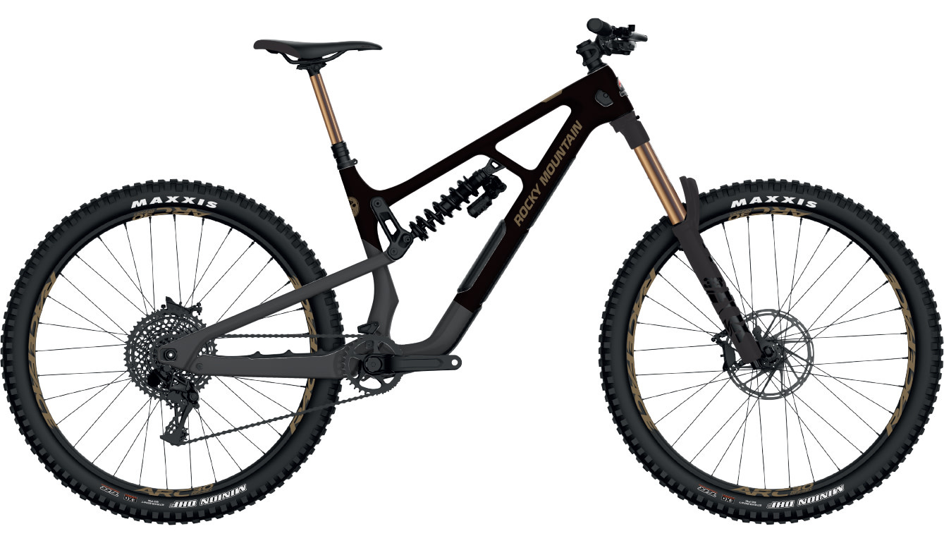 Velo Rocky Mountain Slayer C70 Gris Noir Marron 2024 Demers bicyclettes et skis de fond