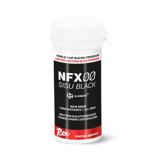 Rex Poudre de finition Rex NFX 00 SISU Noir `New Snow` UHW | 20g Rex Poudre de finition Rex NFX 00 SISU Noir `New Snow` UHW | 20g