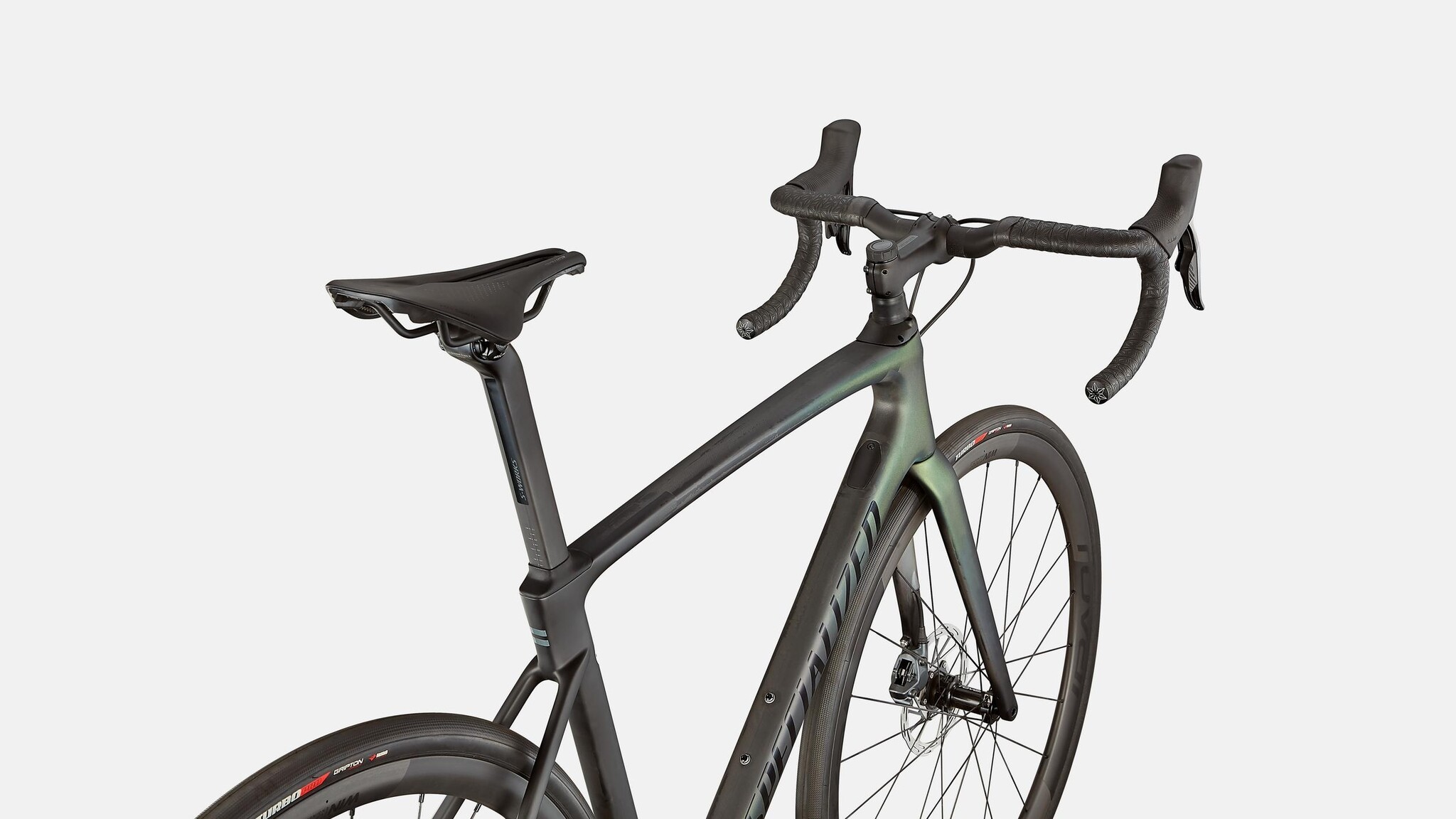 Velo Specialized Roubaix Pro Cameleon Vert Argent Noir reflechissant 56 Demers bicyclettes et skis de fond inc
