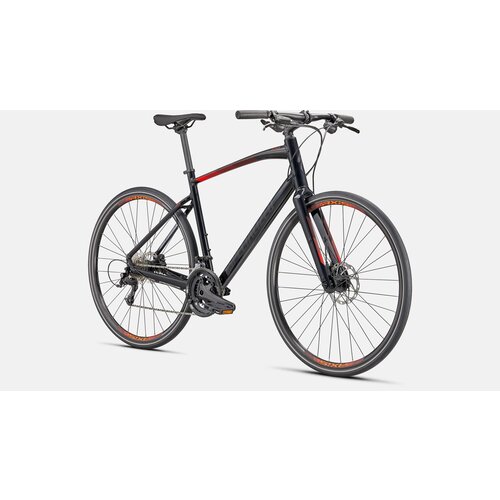 Specialized Vélo Specialized Sirrus 3.0 2024 (Noir brillant/Rouge)