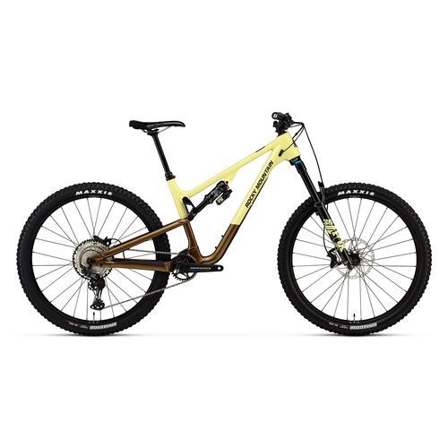 Rocky Mountain Rocky Mountain Instinct A50 Shimano 2024 Bike (Yellow/Brown)