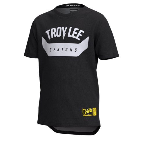 Troy Lee Designs Troy Lee Designs Youth Flowline SS Jersey Aircore (Black)