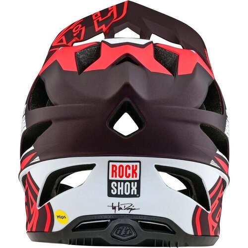 Troy Lee Designs Troy Lee Stage Helmet SRAM Vector MIPS (Red)