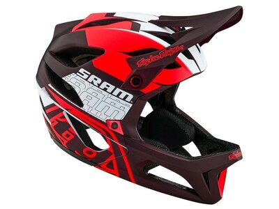 Troy Lee Designs Troy Lee Stage Helmet SRAM Vector MIPS (Red)