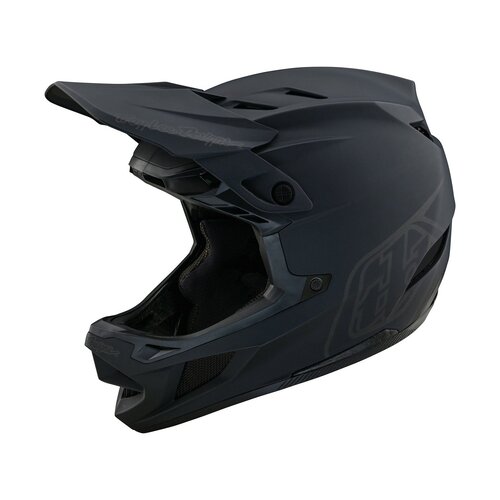 Troy Lee Designs Troy Lee D4 Polyacrylite Stealth MIPS MTB Helmet (Black)