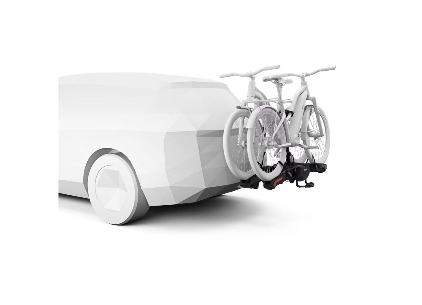 Support a velos avec lumieres Thule Epos 2 velos Noir Demers bicyclettes et skis de fond