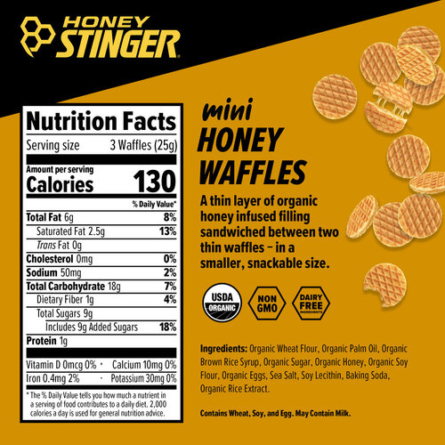 Honey Stinger Honey Stinger Honey Mini-Waffles 150g
