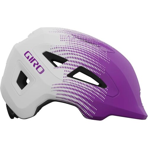 Giro Giro Scamp 2 MIPS Kids Helmet (Purple/White)