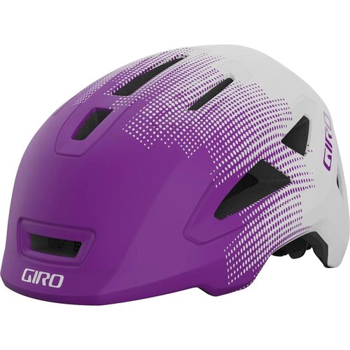 Giro Giro Scamp 2 MIPS Kids Helmet (Purple/White)