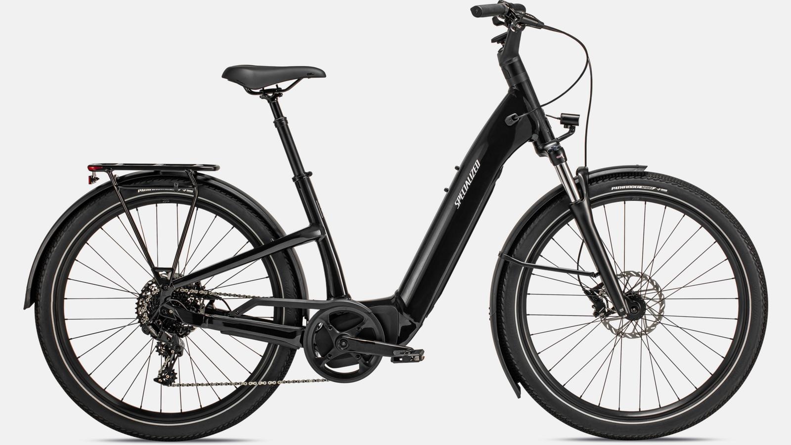 Velo electrique Specialized Turbo Como 4.0 2024 Noir Argent Reflechissant Demers bicyclettes et skis de fond inc