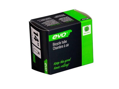 Evo EVO Schrader Bicycle Tube 14 x 1.75-2.125" (35mm)