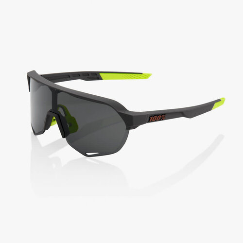 100% 100% S2 Soft Tact Cool Grey Sunglasses (Smoke Lens) 100% 100% S2 Soft Tact Cool Grey Sunglasses (Smoke Lens)