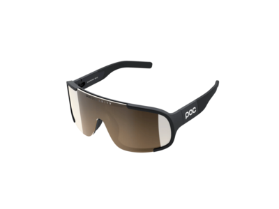 Poc POC Aspire Mid Black Sunglasses (Clarity Trail Cat 2 Silver Lens)