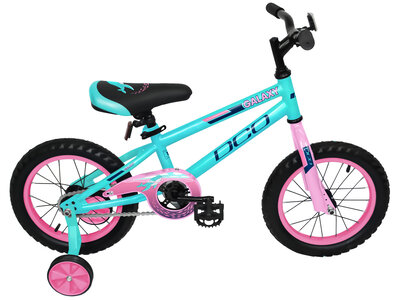 DCO DCO Galaxy 14 Girl Kids Bike (Turquoise)