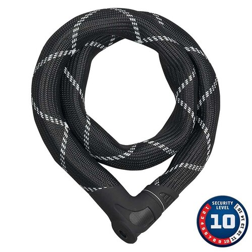 Abus Cadenas à chaine à clé Abus, IvyTex IVEN 8210K 8mm, 85cm (2.8') Abus Cadenas à chaine à clé Abus, IvyTex IVEN 8210K 8mm, 85cm (2.8')