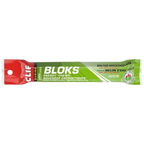 Clif Jujubes énergétiques Clif Bloks Melon d'eau salé 60g Clif Jujubes énergétiques Clif Bloks Melon d'eau salé 60g