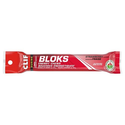 Clif Jujubes énergétiques Clif Bloks Fraise 60g Clif Jujubes énergétiques Clif Bloks Fraise 60g