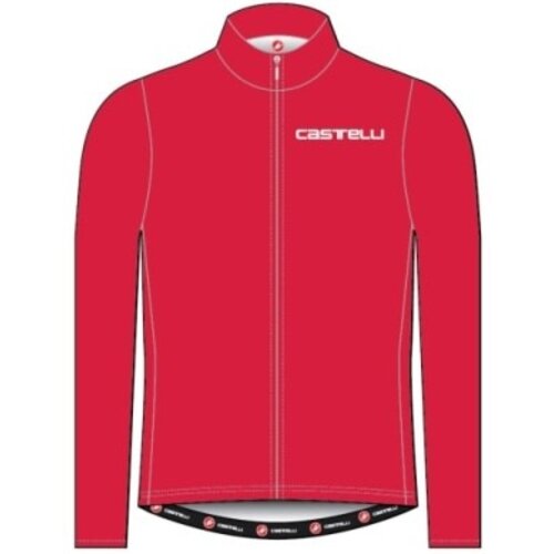 Castelli Castelli Strada Women's LS Jersey (Red) Castelli Castelli Strada Women's LS Jersey (Red)