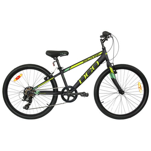 DCO Vélo DCO Satellite Sport 24 Boy (Noir/Lime) DCO Vélo DCO Satellite Sport 24 Boy (Noir/Lime)