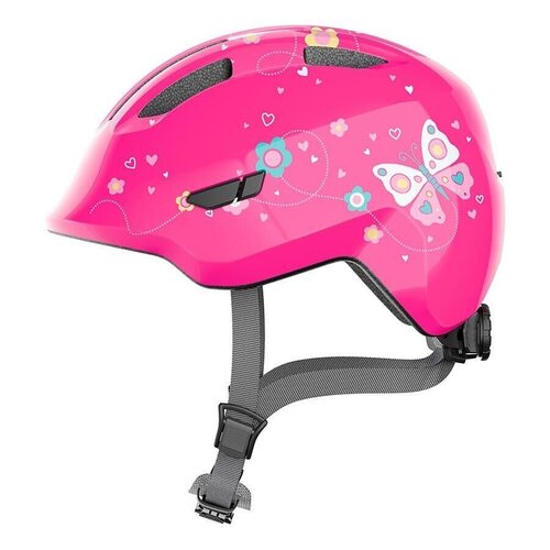 Abus Casque enfants Abus Smiley 3.0 (Papillon rose) Abus Casque enfants Abus Smiley 3.0 (Papillon rose)
