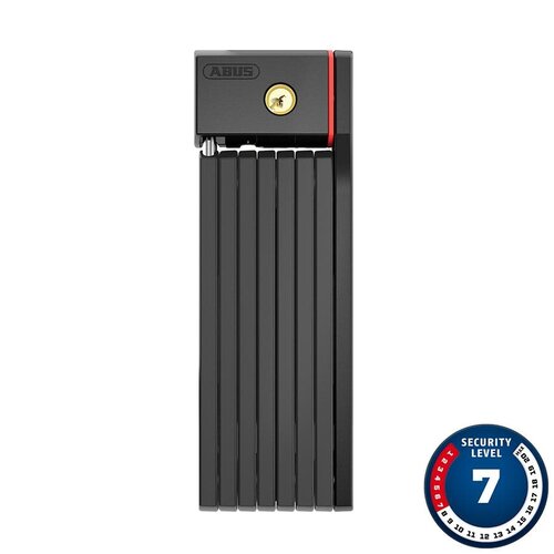 Abus Cadenas pliable à clé Abus, Bordo Big uGrip 5700, 100cm, 3.3', 5mm, Noir Abus Cadenas pliable à clé Abus, Bordo Big uGrip 5700, 100cm, 3.3', 5mm, Noir