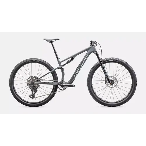 Specialized Vélo Specialized Epic 8 Comp 2025 (Gris cendré/Blanc) Specialized Vélo Specialized Epic 8 Comp 2025 (Gris cendré/Blanc)