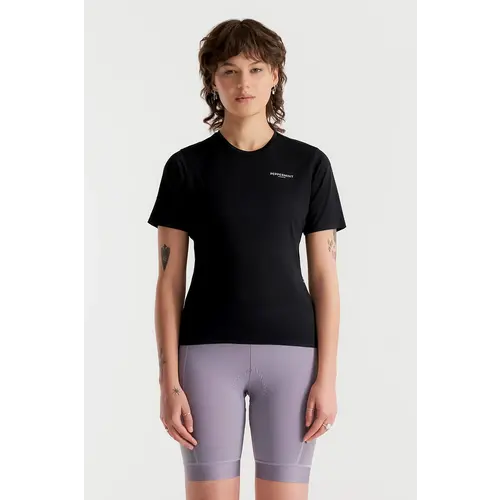 Peppermint Maillot manches courtes Peppermint Signature Femme Noir Peppermint Maillot manches courtes Peppermint Signature Femme Noir