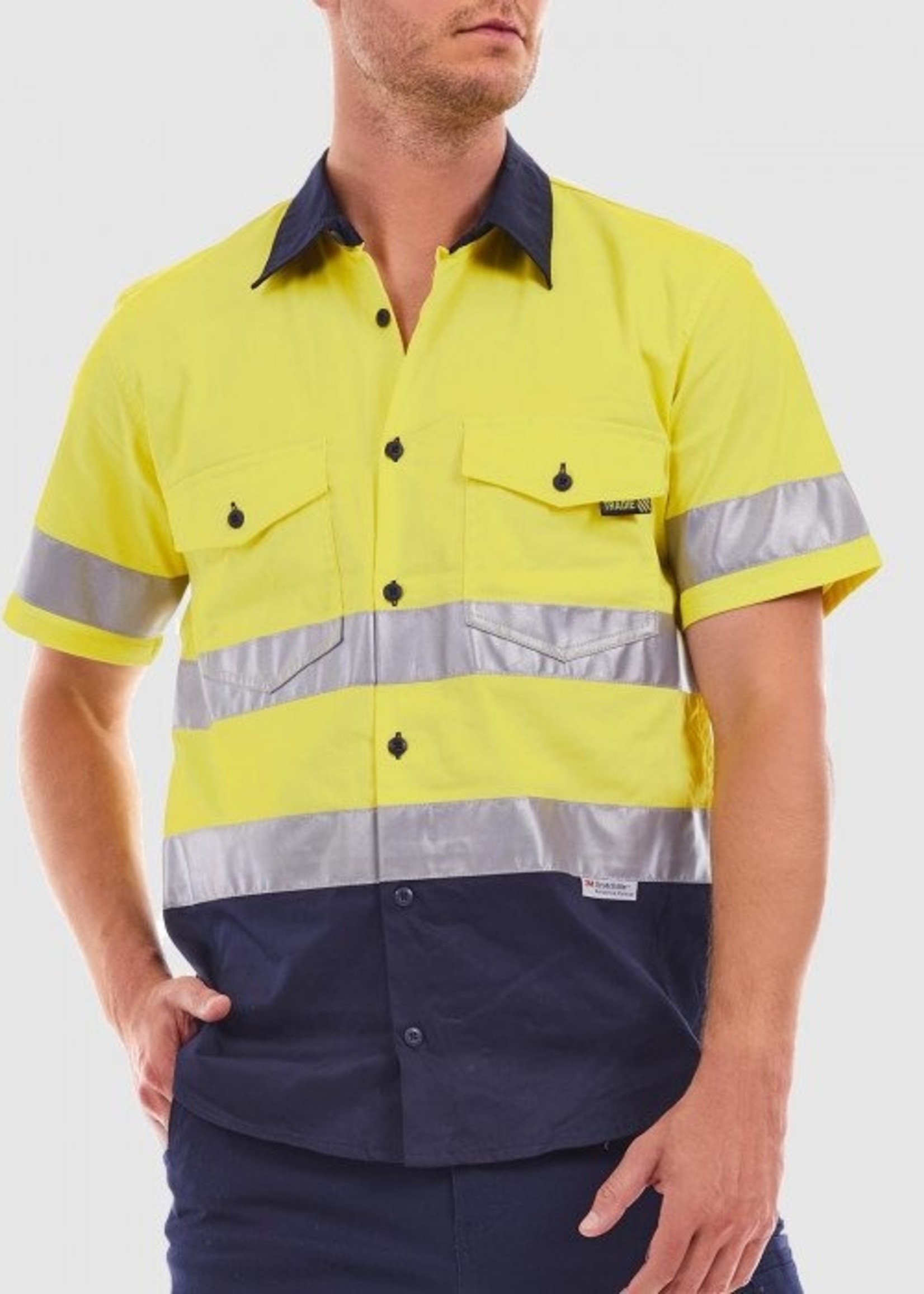 Tradie Flex SS Shirt Reflective Tape 