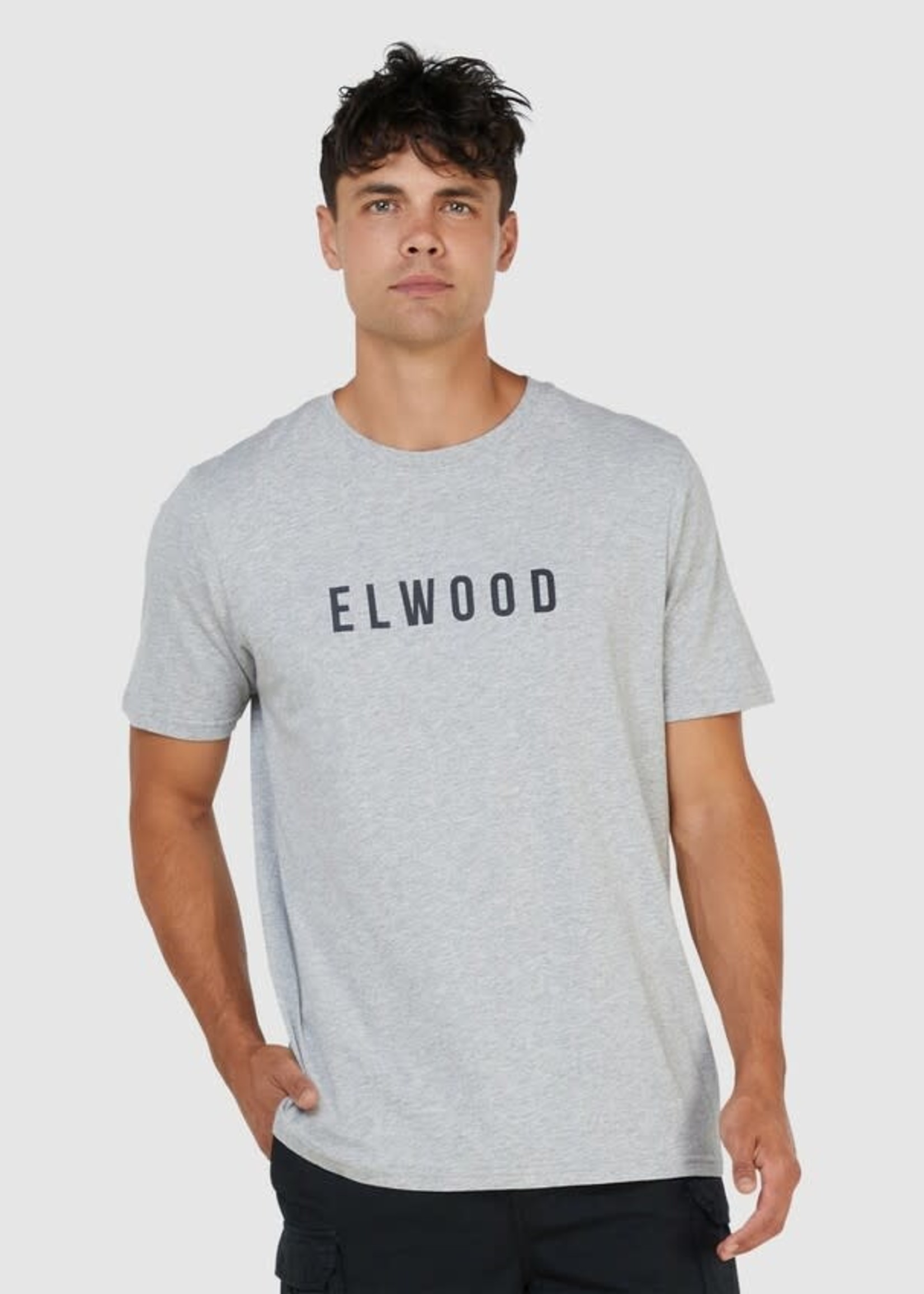 Elwood Logo Tee (Grey Marle)