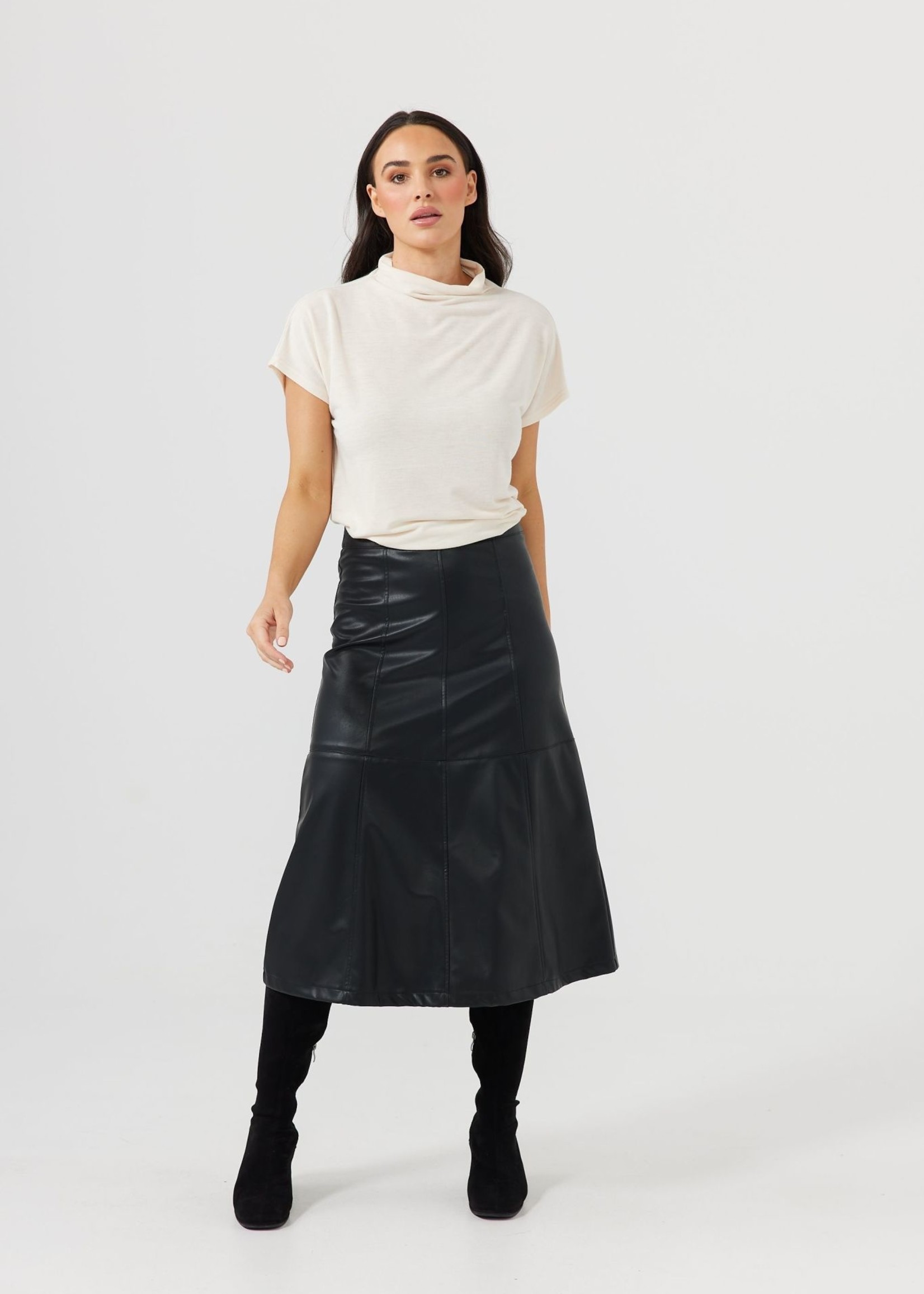 Brave N True Matrix Midi Skirt