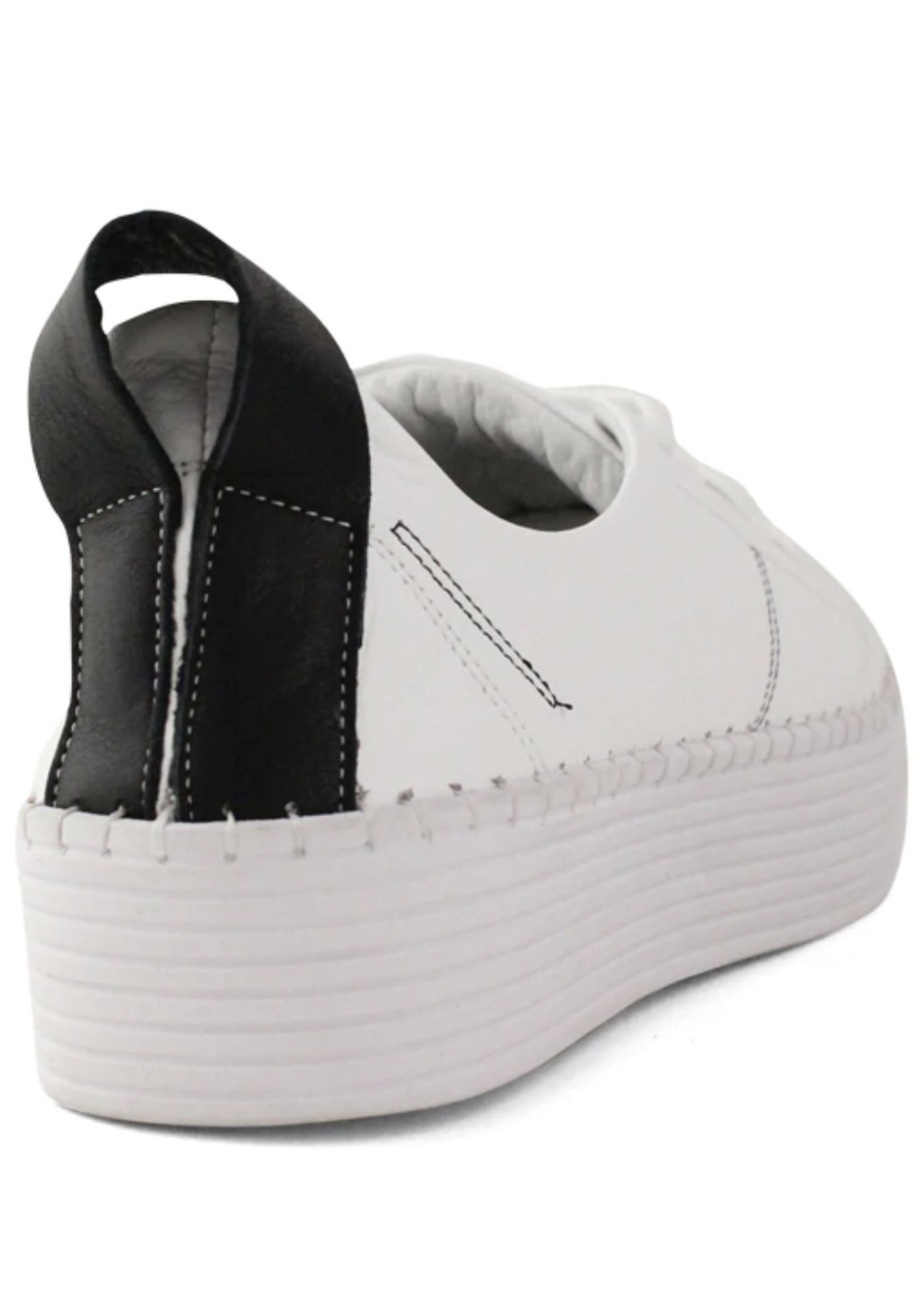 Bueno Sailor Sneaker (White/Black)