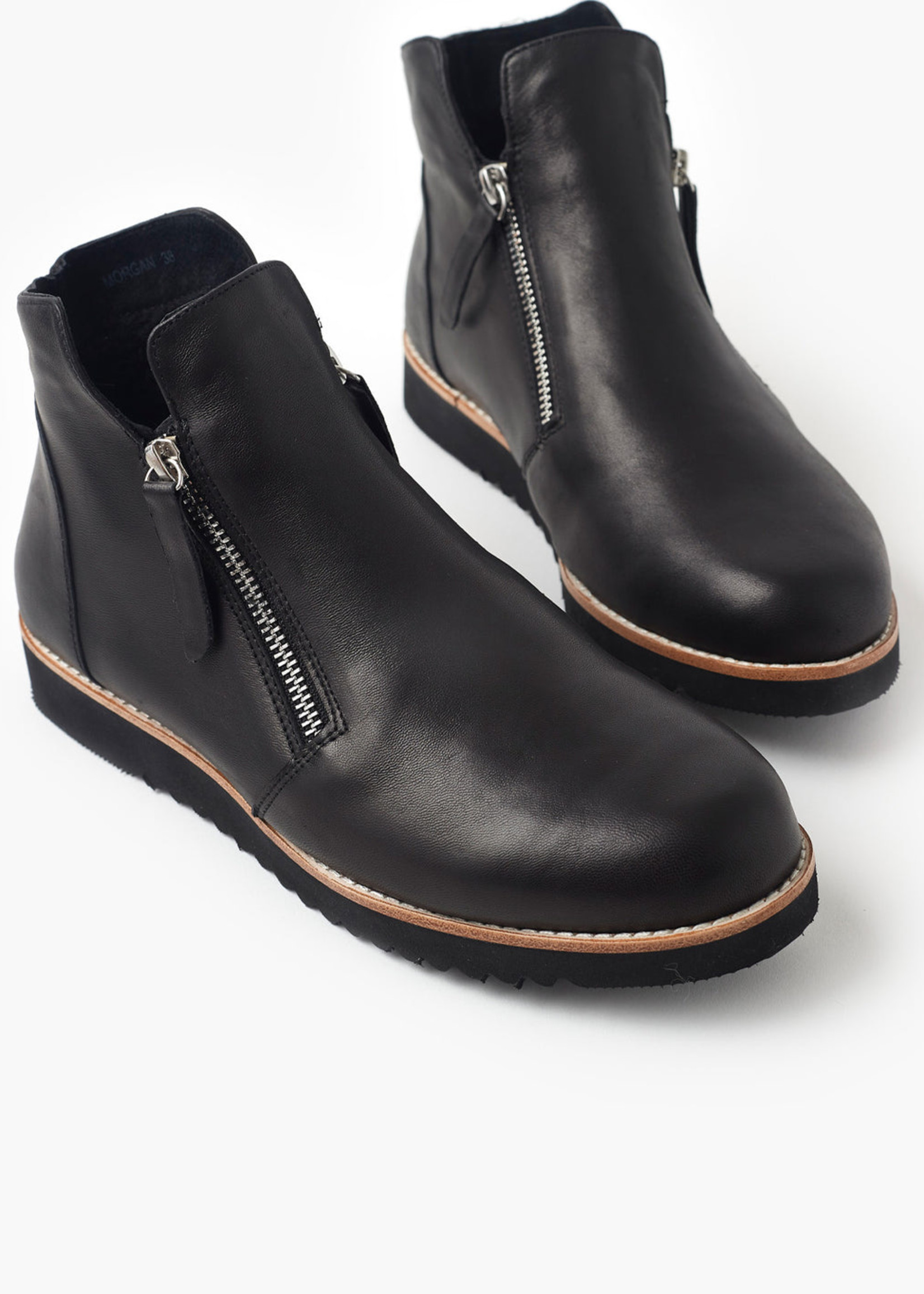 Walnut Morgan Leather Boot