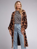 All About Eve Huxley leopard Cardi