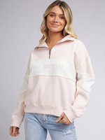 All About Eve Heritage 1/4 Zip Pink