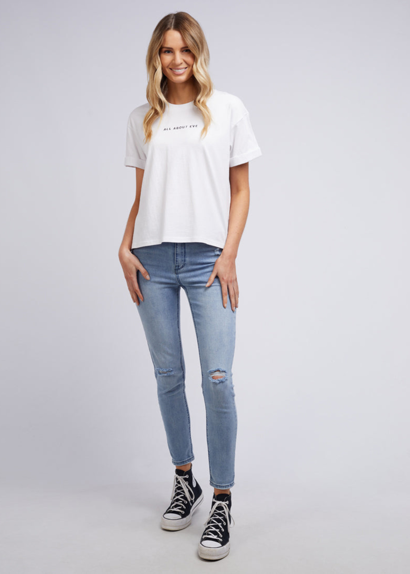 All About Eve AAE Washed Tee (White)