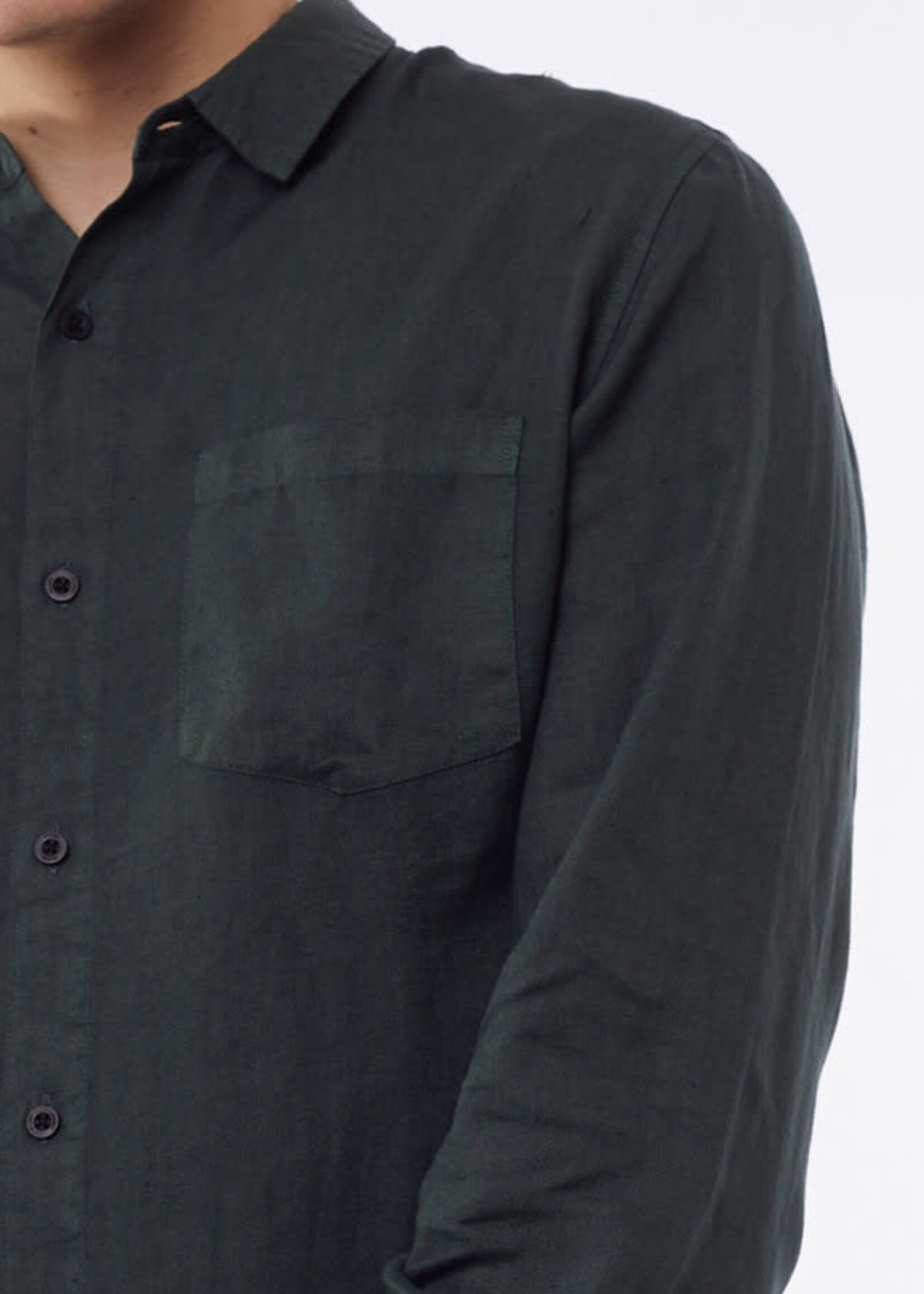 Silent Theory Linen LS Shirt