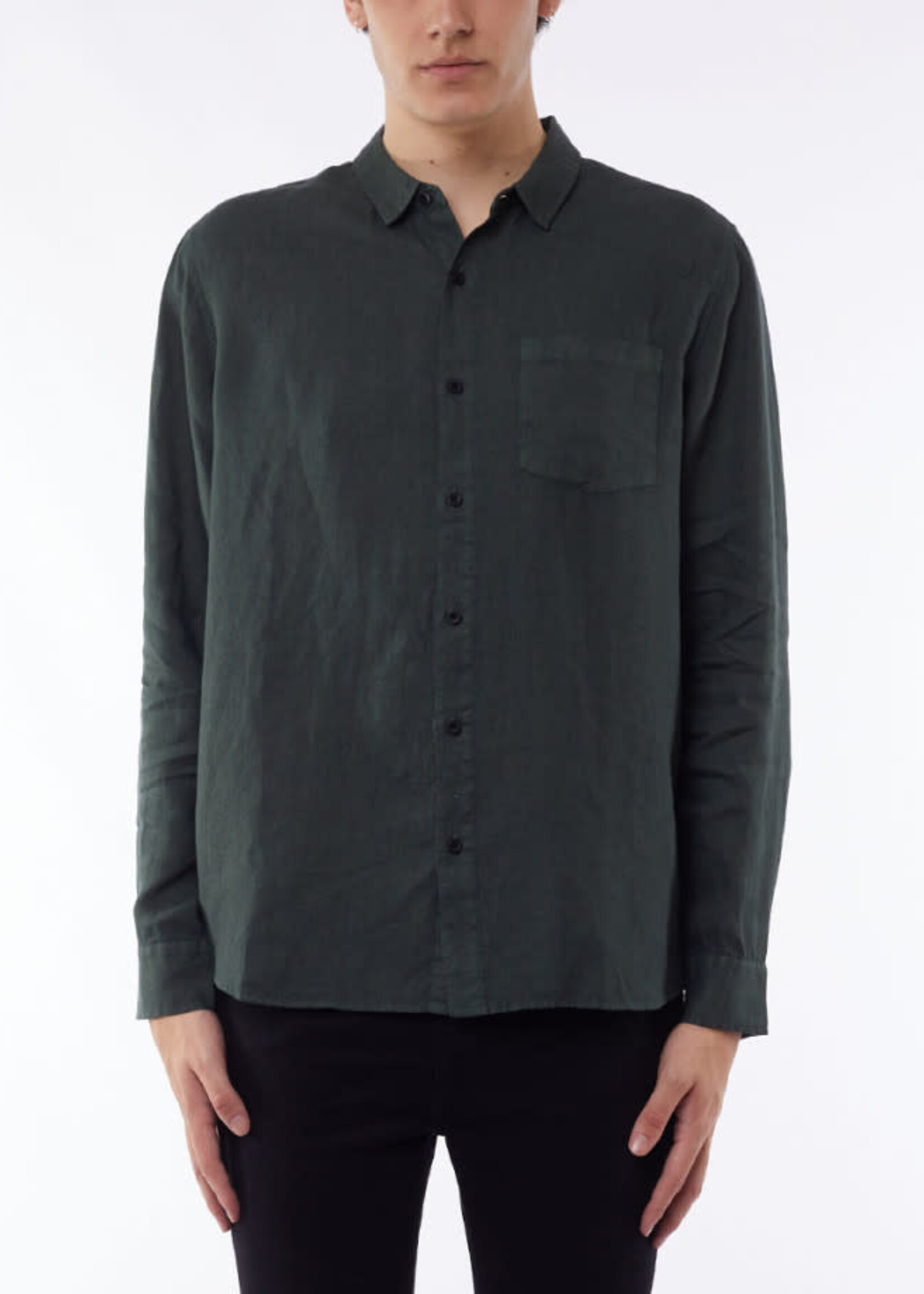 Silent Theory Linen LS Shirt