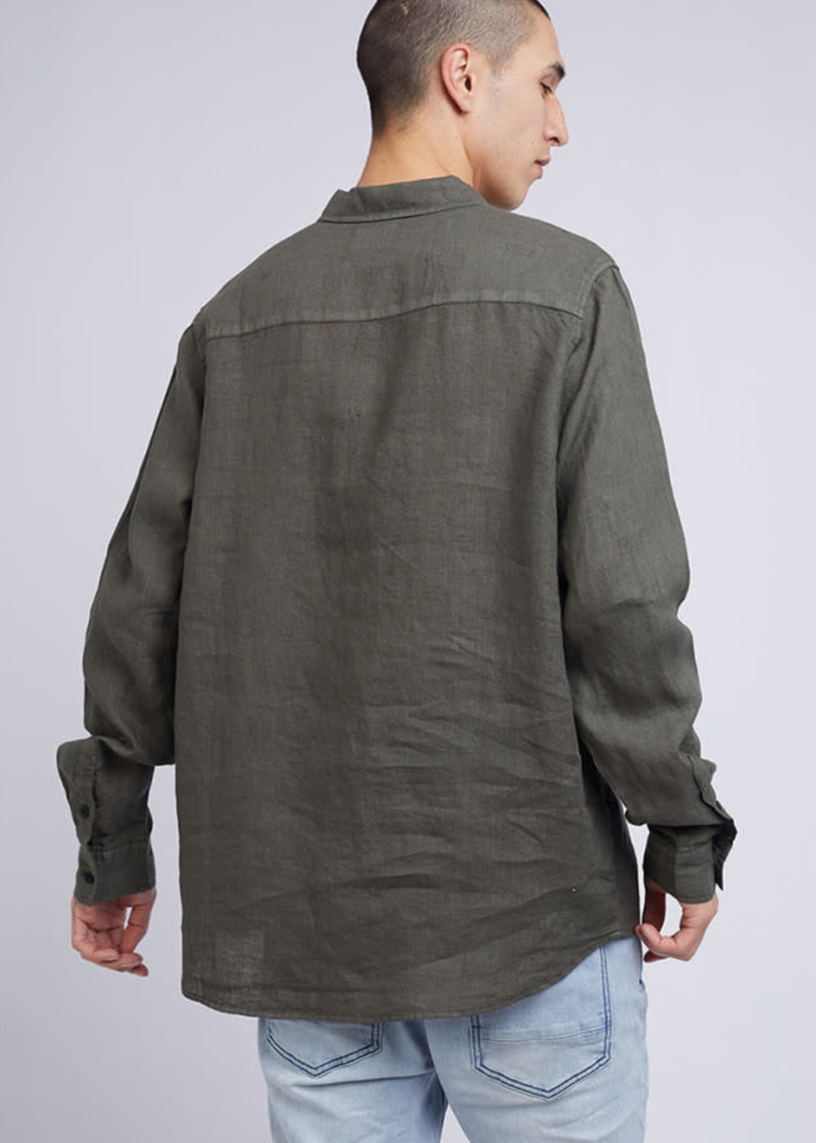 Silent Theory Linen LS Shirt