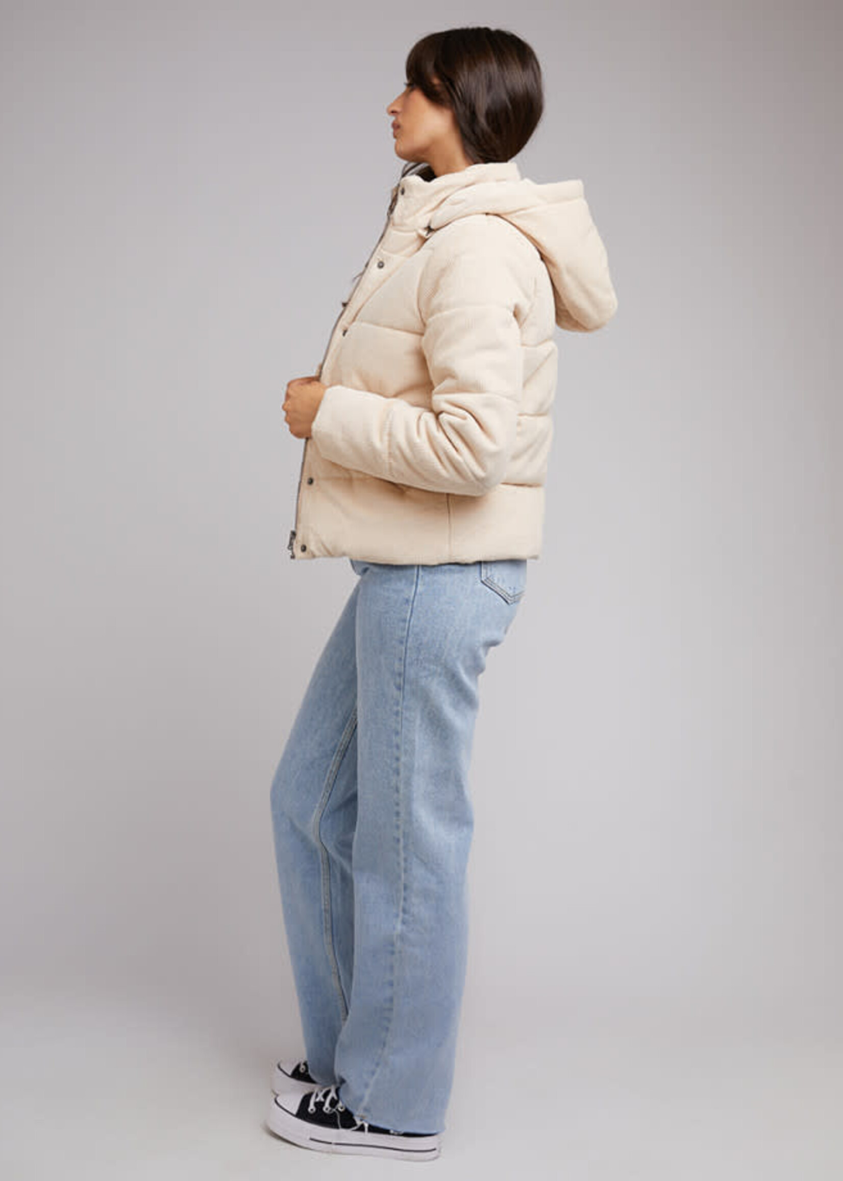 All About Eve Cali Cord Puffer (K)