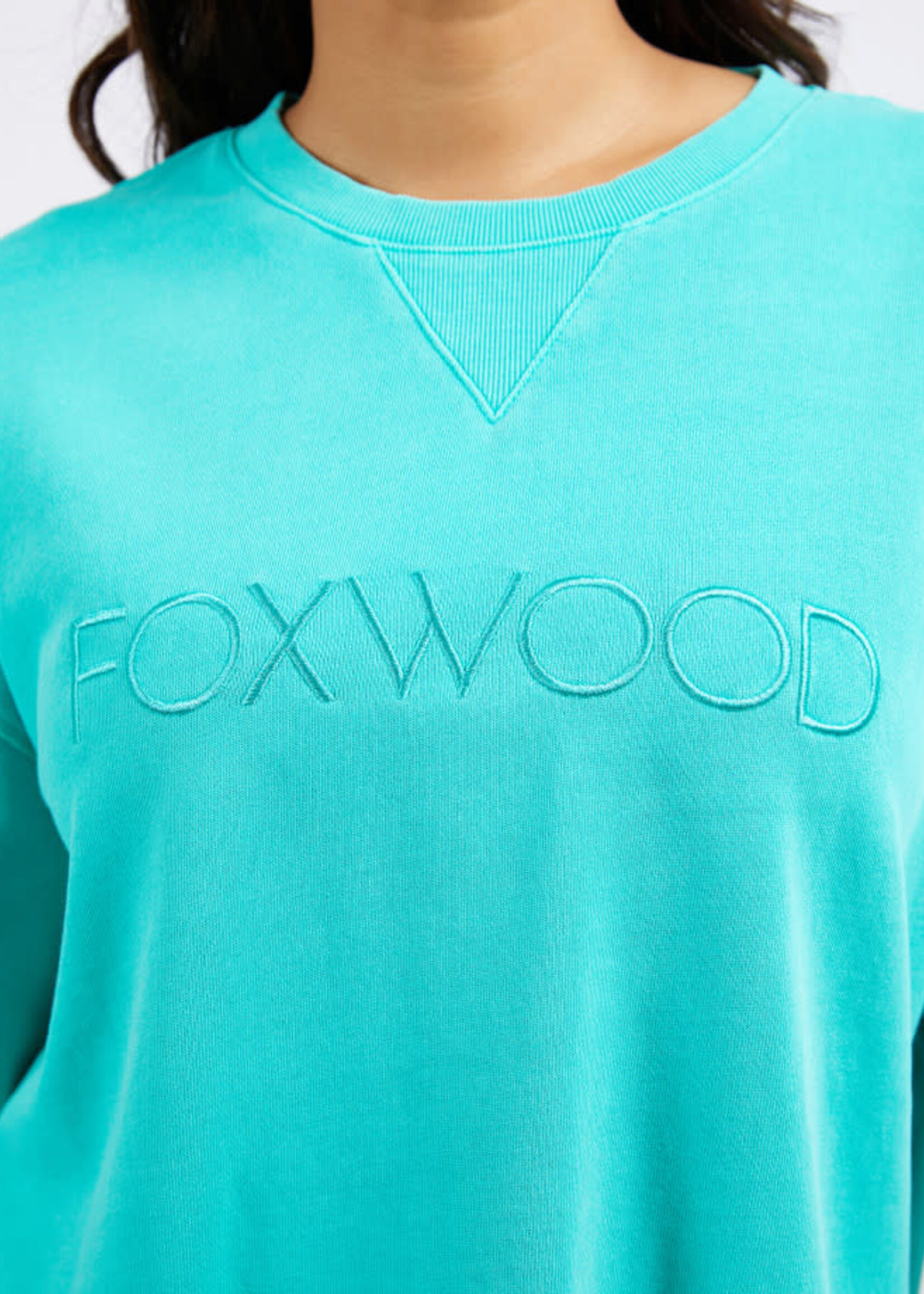Foxwood Simplified Crew Teal