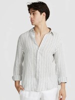 Vacay Vacay linen Stripe Shirt