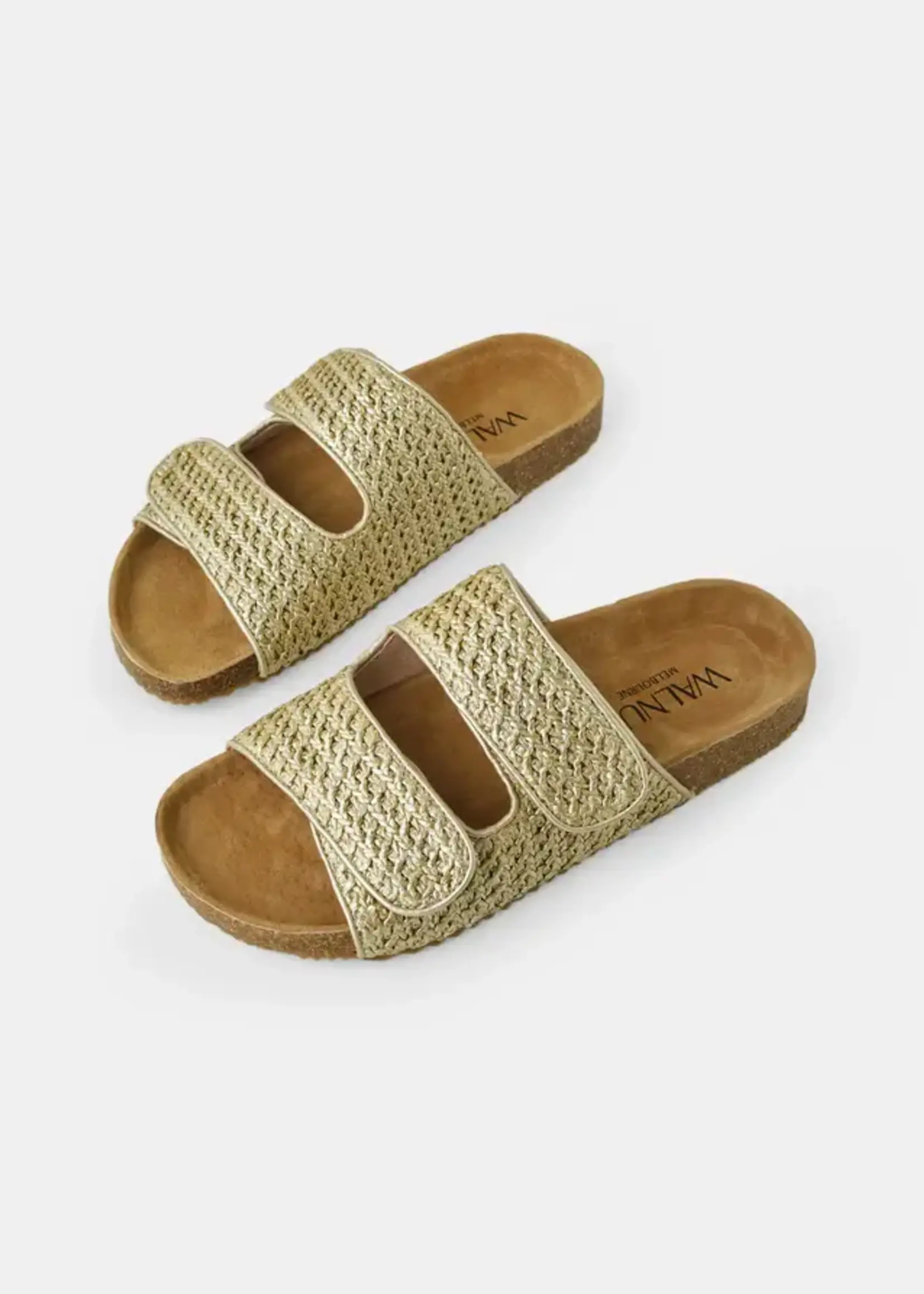 Walnut Beach Slide Gold