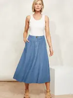 Eb & Ive Playa Midi Skirt