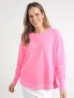 Foxwood Simplified Crew Neon Rose