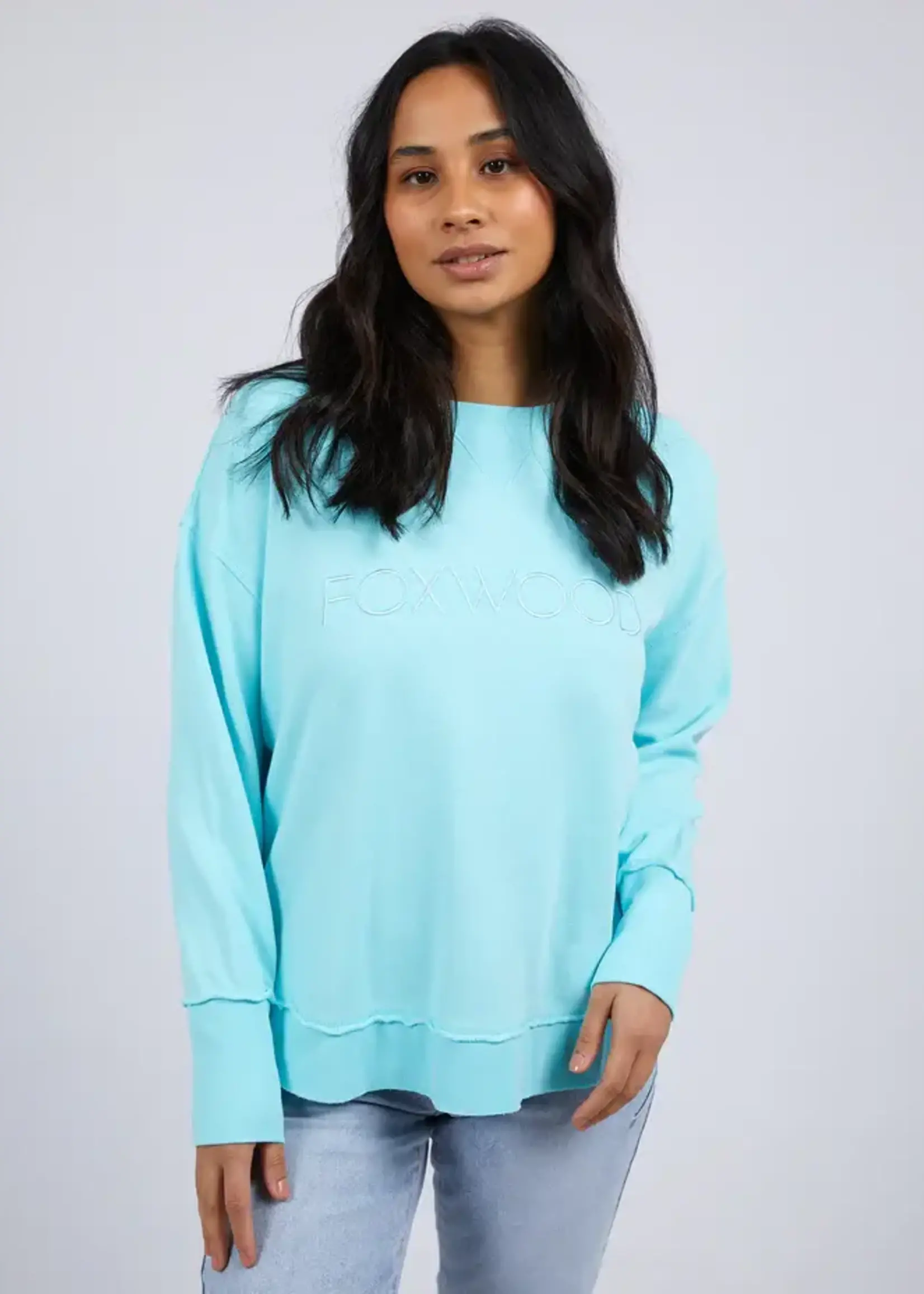 Foxwood Simplified Crew Light Blue