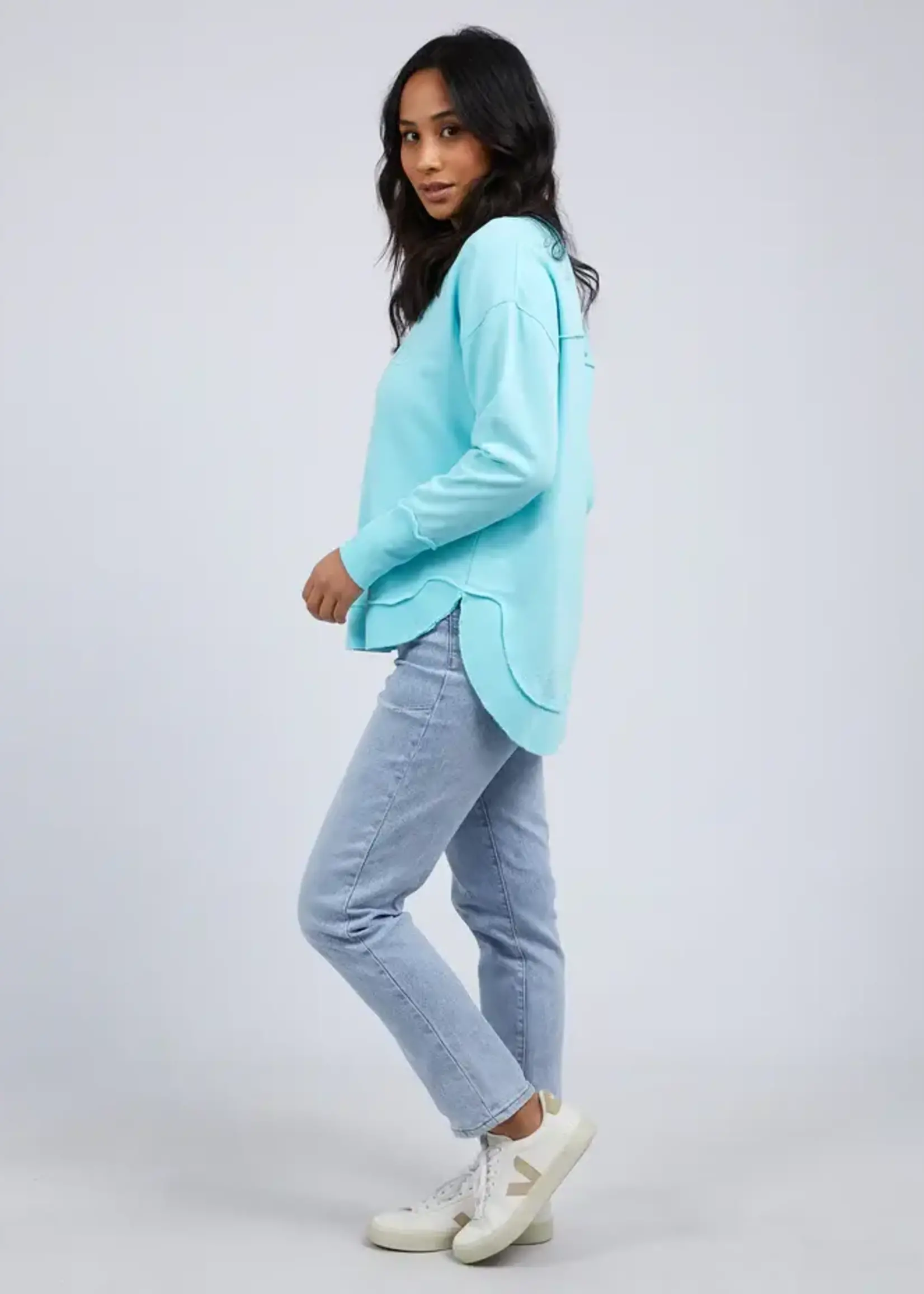 Foxwood Simplified Crew Light Blue